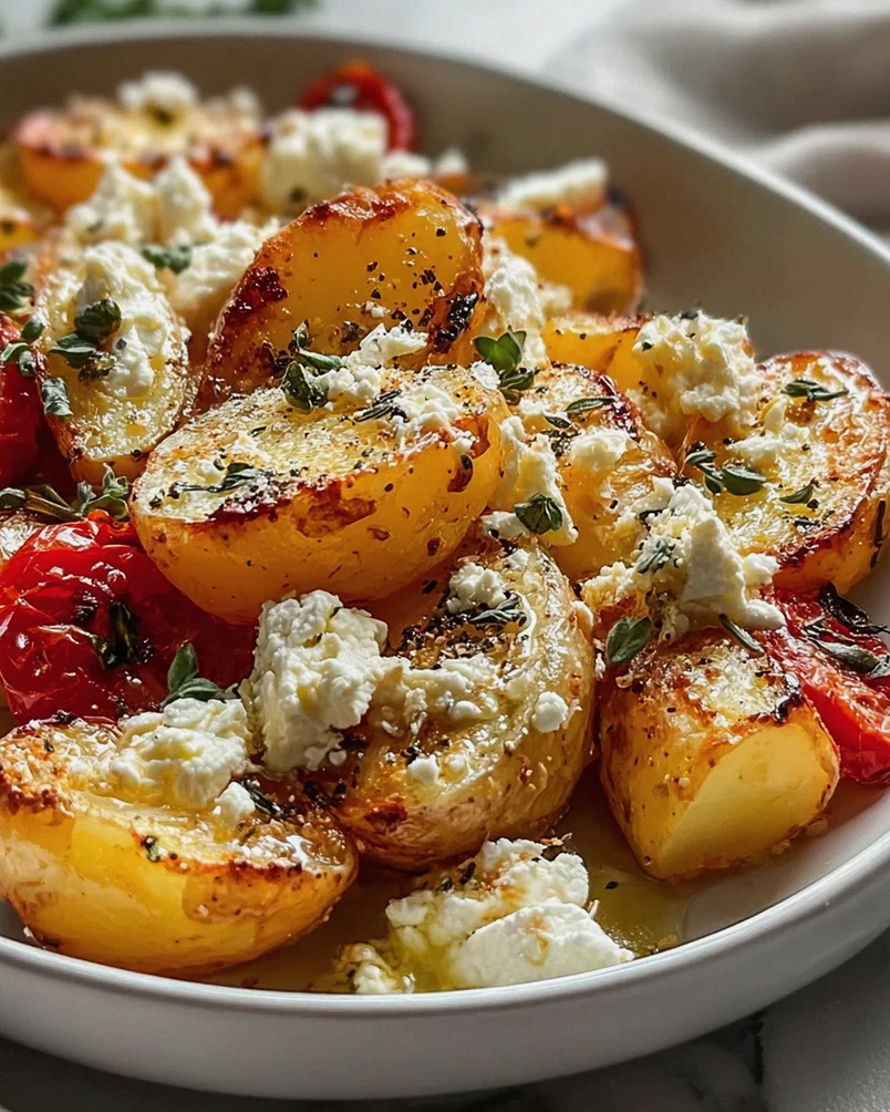 Baked Feta Kartoffeln: Gesundes und einfaches Ofengericht – Schritt 1