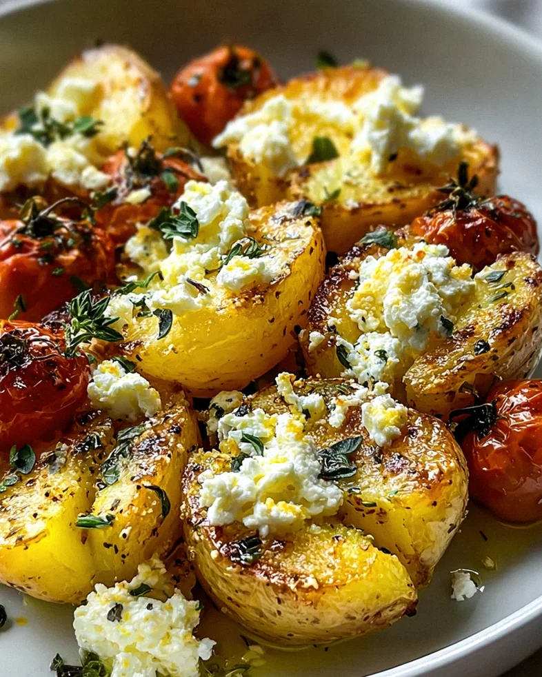 Baked Feta Kartoffeln: Gesundes und einfaches Ofengericht – Schritt 2