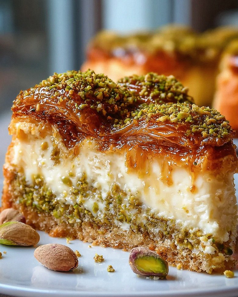 Baklava Pistazien Cheesecake – Ein unwiderstehlicher Genuss! – Schritt 2