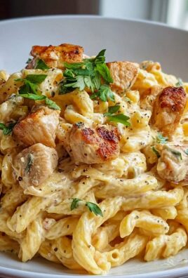 Cremige Hähnchen Feta Pasta: Unglaublich & einfach lecker!