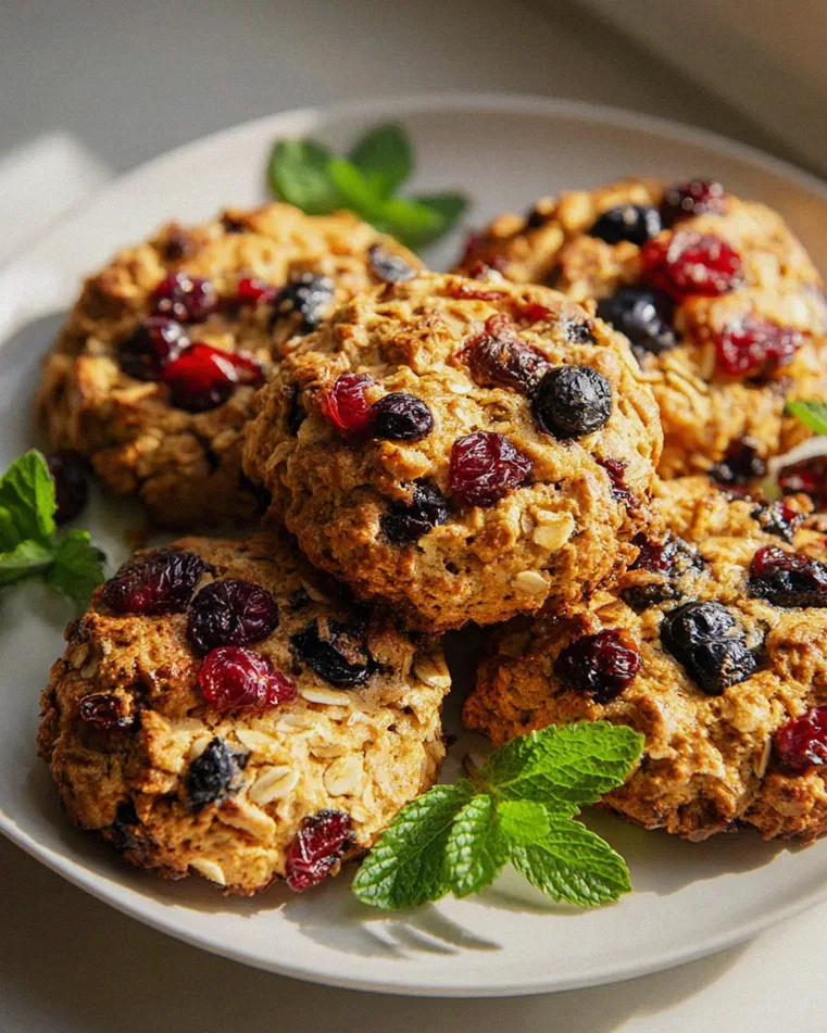 Energie Cookies mit Quark, Hafer und Trockenfrüchten – Schritt 1