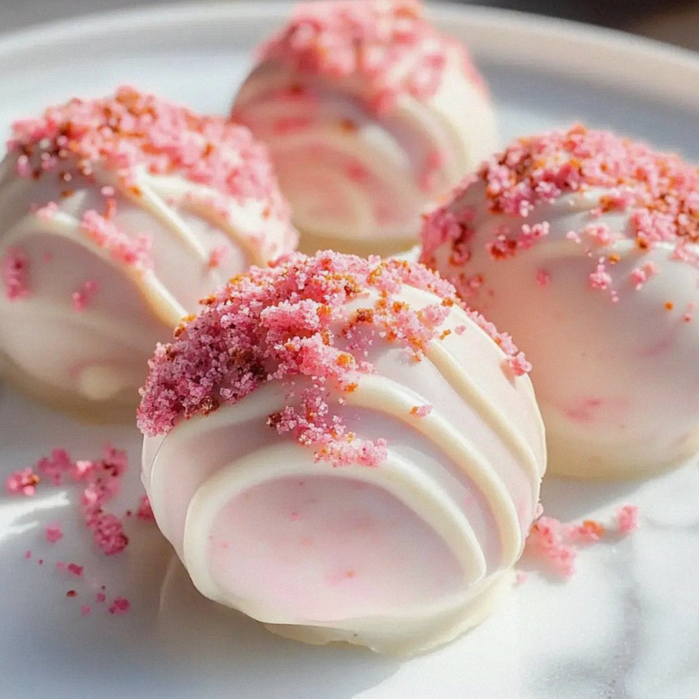Erdbeer-Käsekuchen Oreo Pralinen: Ein no-bake Traum – Schritt 1
