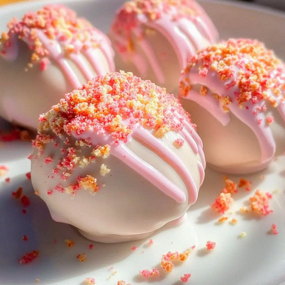 Erdbeer-Käsekuchen Oreo Pralinen: Ein no-bake Traum – Schritt 2