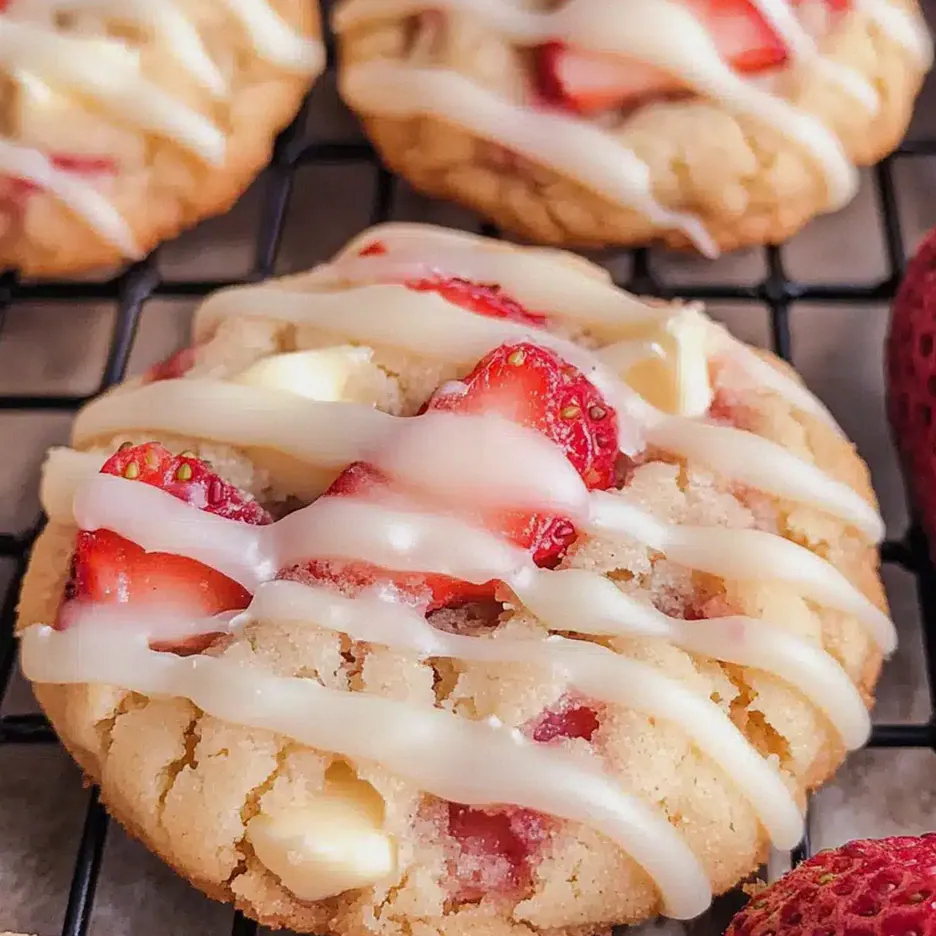 Erdbeerkuchen Plätzchen – Ein schneller Genuss – Schritt 1