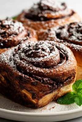 Flaumige Schoko-Brötchen: Süßer Kakao-Teig Genuss