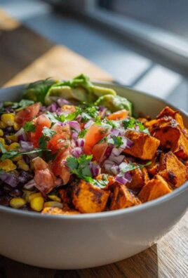 Gesunde Sweet Potato Taco Bowl: Einfach zubereitet & lecker
