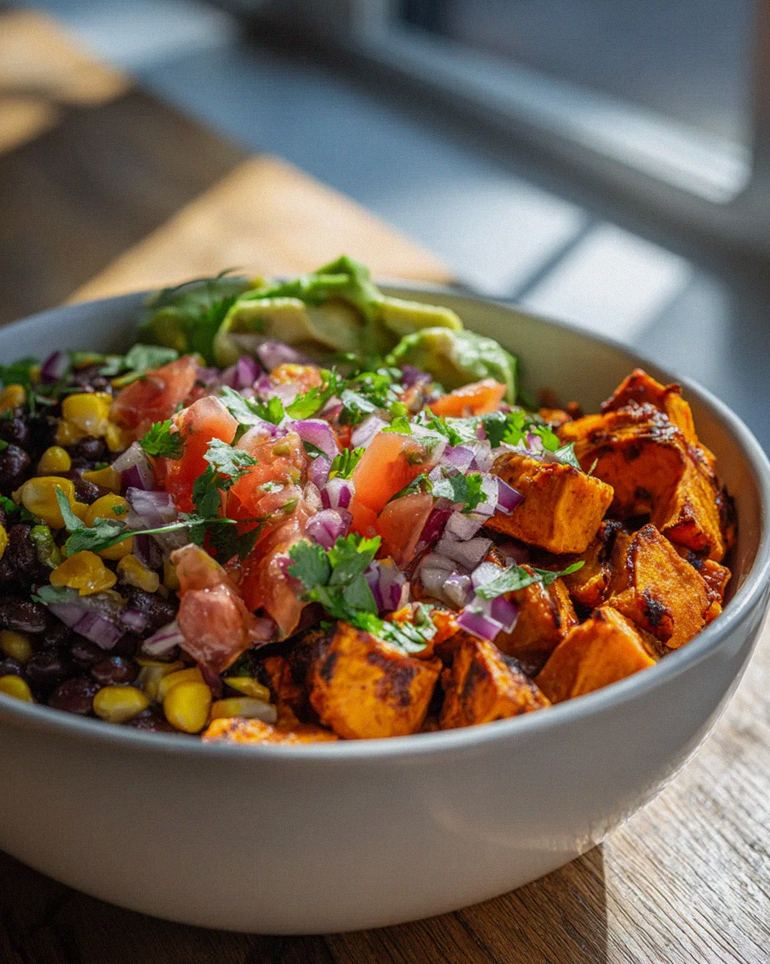 Gesunde Sweet Potato Taco Bowl: Einfach zubereitet & lecker – Schritt 1