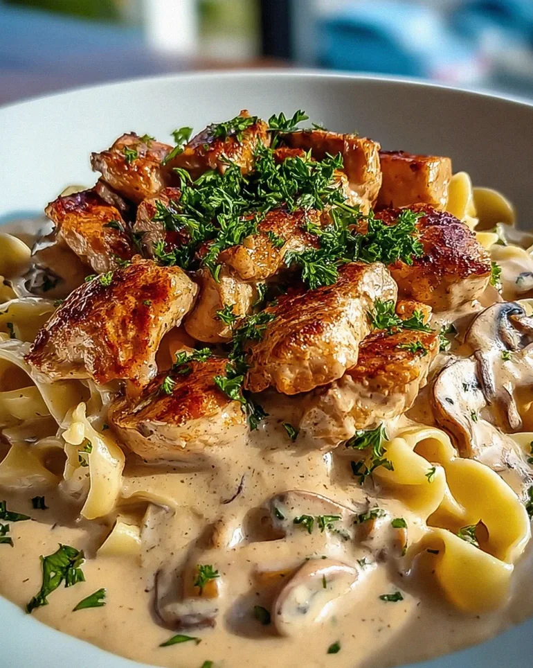 Hähnchen Stroganoff: Ultimatives Rezept für Genießer! – Schritt 2