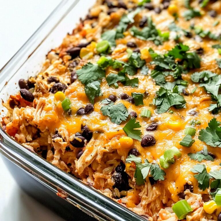 Hühnchen Burrito Auflauf ganz einfach zubereiten