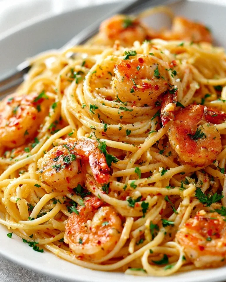 Knoblauch Garnelen Pasta: Ein schnelles, leckeres Rezept!