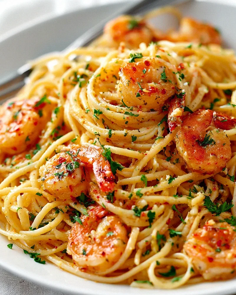 Knoblauch Garnelen Pasta: Ein schnelles, leckeres Rezept! – Schritt 1