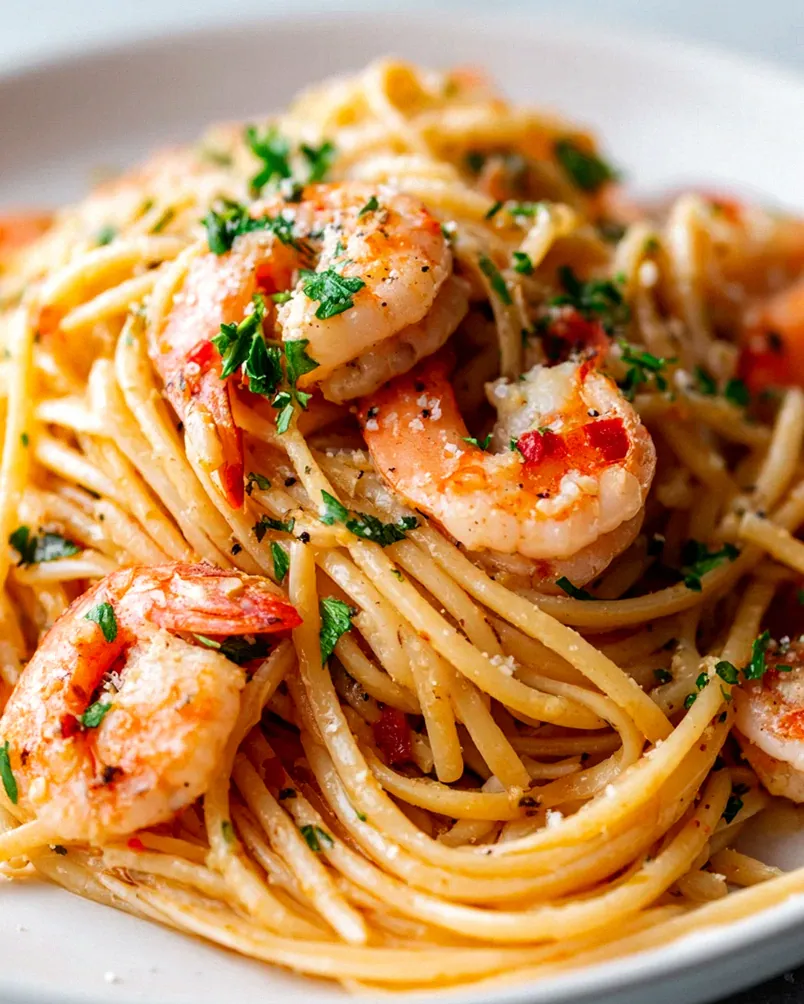Knoblauch Garnelen Pasta: Ein schnelles, leckeres Rezept! – Schritt 2