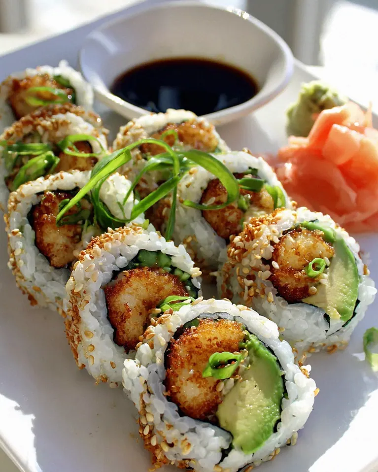 Knusprige Tempura Garnelen Sushi Rolls Rezept – Schnell & Lecker – Schritt 1