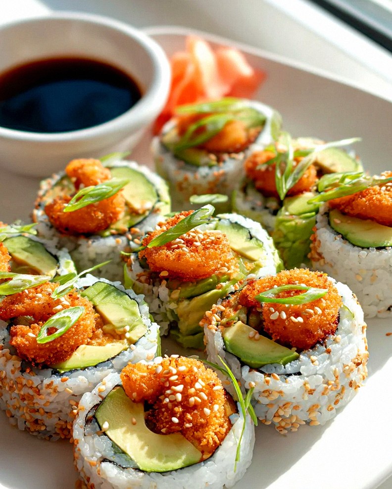 Knusprige Tempura Garnelen Sushi Rolls Rezept – Schnell & Lecker – Schritt 2