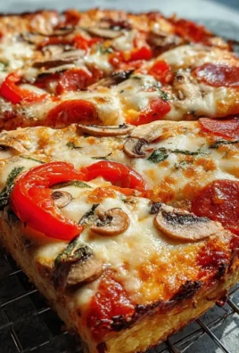 Low Carb Schüttelpizza