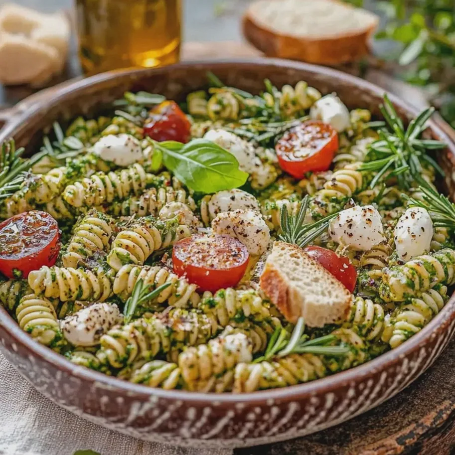 Nudelsalat mit Pesto einfach und mediterran genießen – Schritt 1