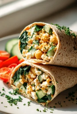 Protein Wrap mit Kichererbsen & Feta: Dein Power-Snack