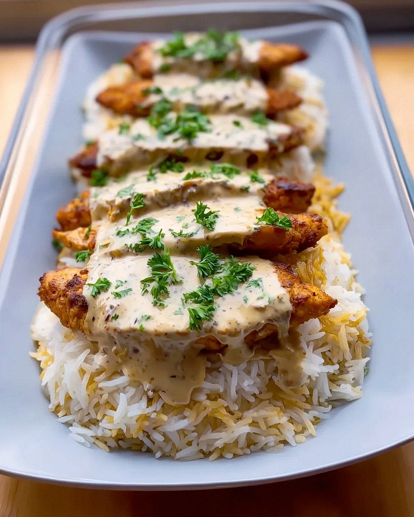 Proteinreicher Cajun Hähnchen Reis: Cremig-würzig! – Schritt 1