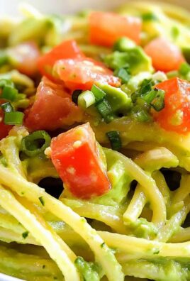 Schnelle Einfache Avocado Pasta für Genießer