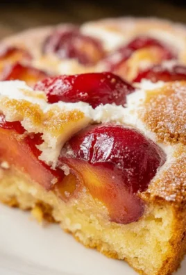 Schneller Zwetschgenkuchen mit Schmandguss