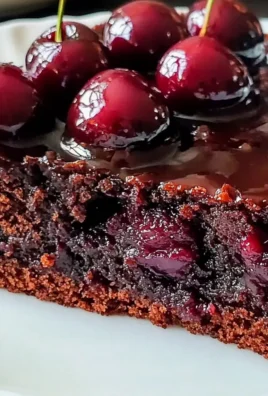 Schokoladen-cherry juice-Umdrehen für besondere Anlässe