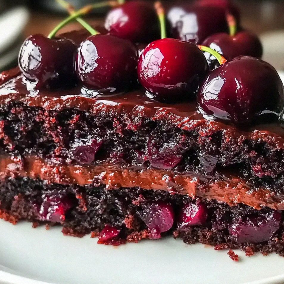 Schokoladen-cherry juice-Umdrehen für besondere Anlässe – Schritt 1