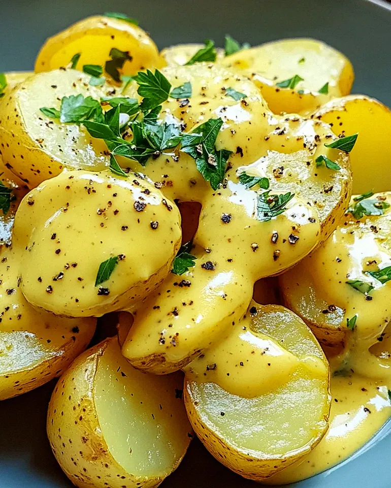 Senfsauce mit Salzkartoffeln – Schritt 2