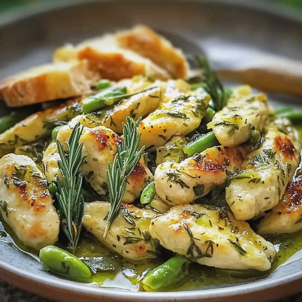 Spargel Geschnetzeltes mit Hähnchen einfach zubereitet – Schritt 1