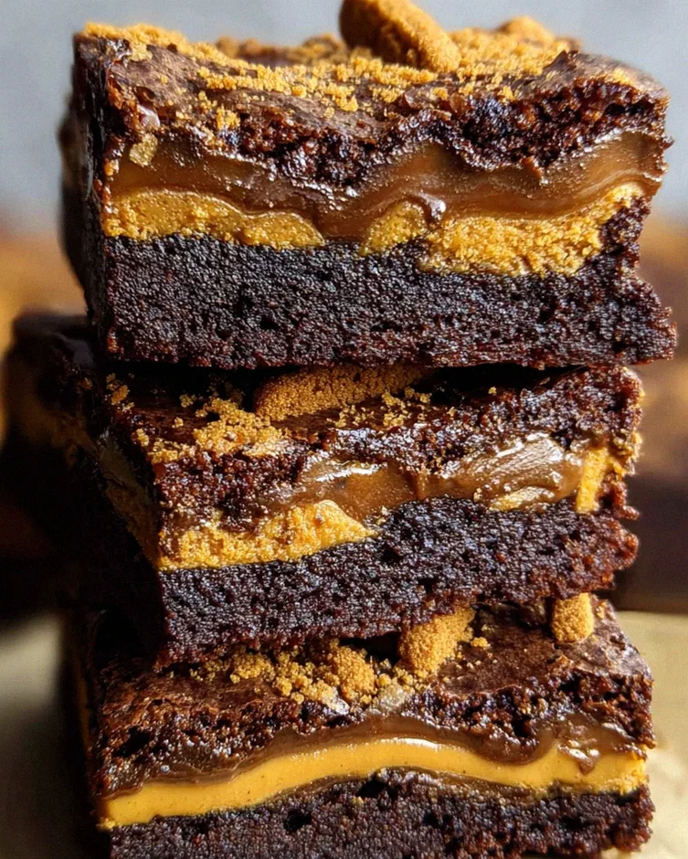 Spekulatius Brownies mit Lotus Biscoff Brotaufstrich – Schritt 1