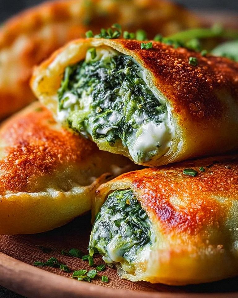 Vegane Kartoffeltaschen mit Spinat-Frischkäse-Füllung – Schritt 1